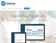 Tablet Screenshot of chidesk.com